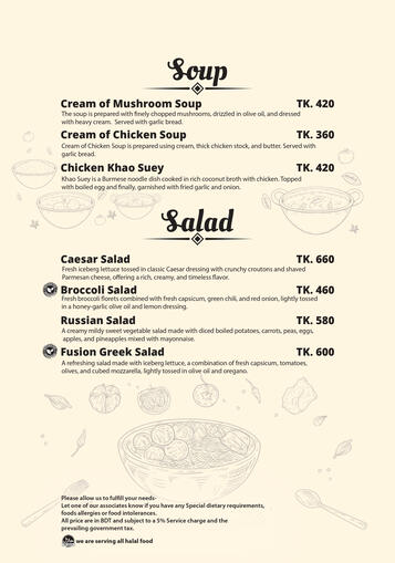 Soup,Salad